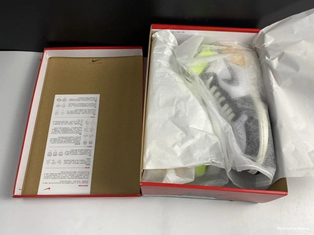 MaikeSneakers JORDAN OG 1 AIR GOLD' HIGH 555088-118 RETRO 'VOLT 0728